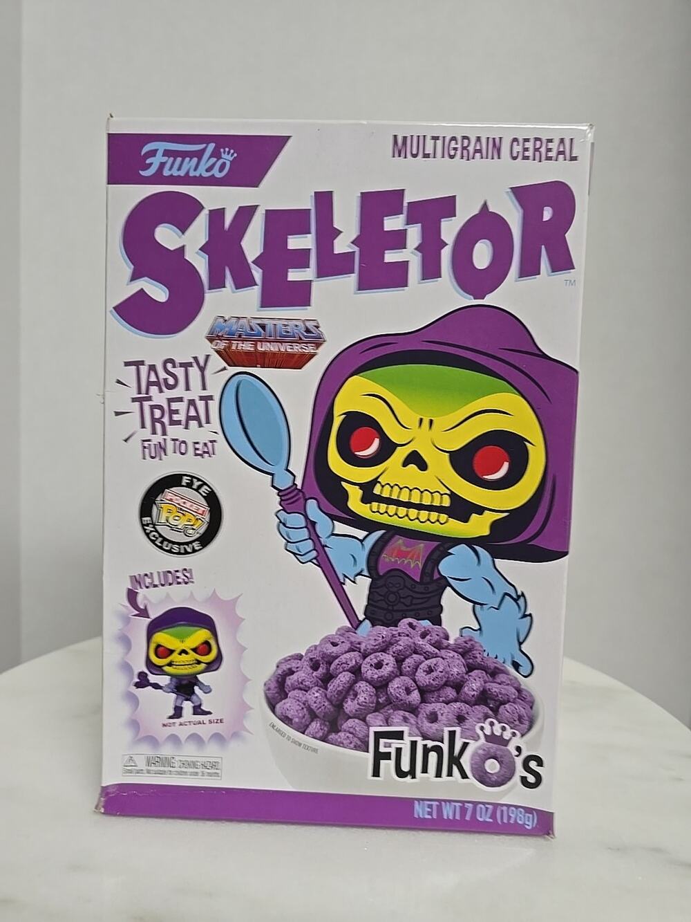 NEW Skeletor Funko's Cereal + FYE Exclusive Pocket Pop masters of the universe